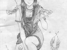 Hopefeather铅笔画