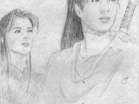 Hopefeather铅笔画