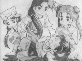 Hopefeather铅笔画