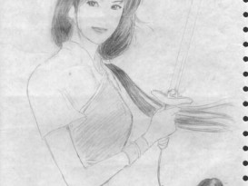 Hopefeather铅笔画