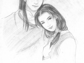 Hopefeather铅笔画