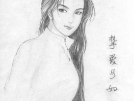 Hopefeather铅笔画