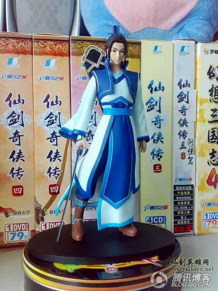 仙剑四紫英模型首度曝光！