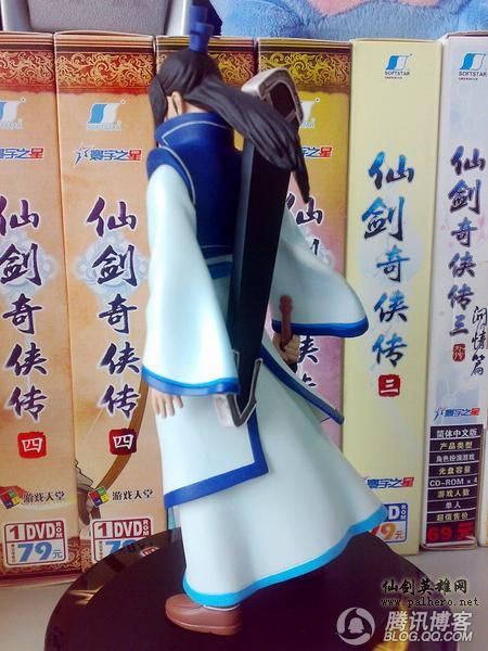 仙剑四紫英模型首度曝光！