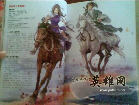 仙剑全彩同人画册《花与剑》 即将发售