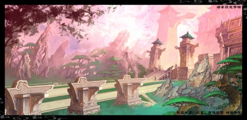 《仙剑奇侠传五》手绘稿