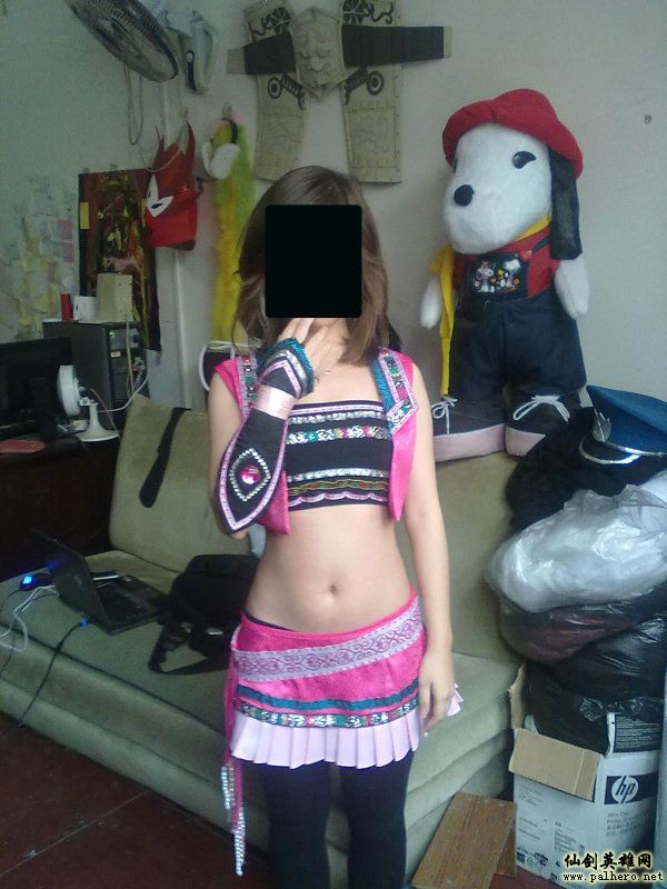 仙剑五主角露面 网友cos小蛮作品预备